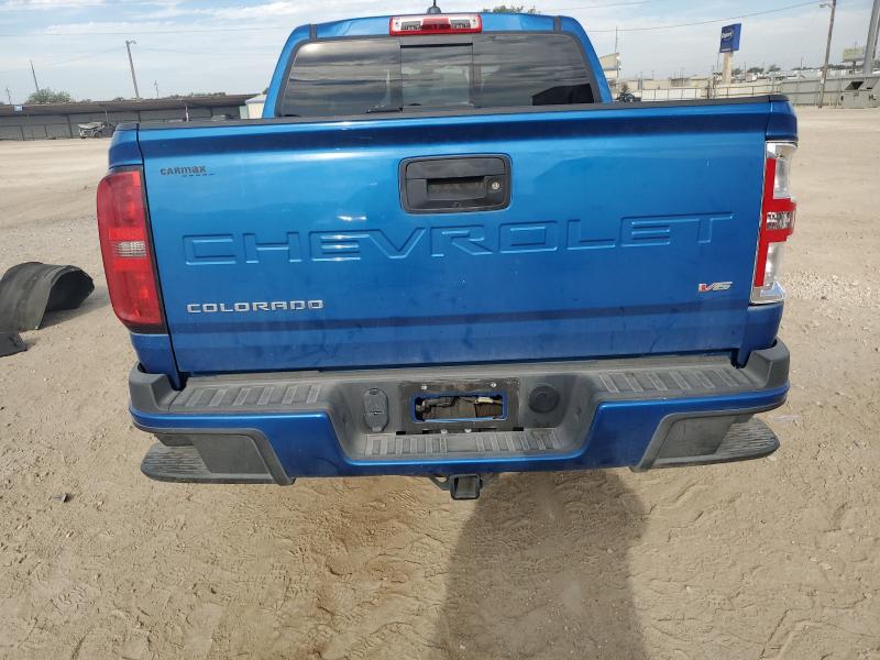 1GCGSCEN4N1111005 - 2022 CHEVROLET COLORADO LT BLUE photo 6