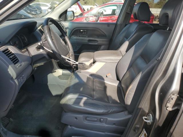 5FNYF18798B052121 - 2008 HONDA PILOT EXL GRAY photo 7