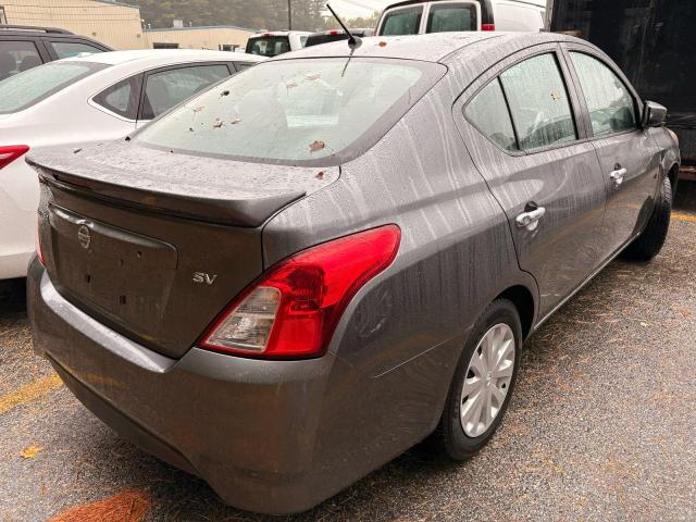3N1CN7AP9KL825787 - 2019 NISSAN VERSA S GRAY photo 4