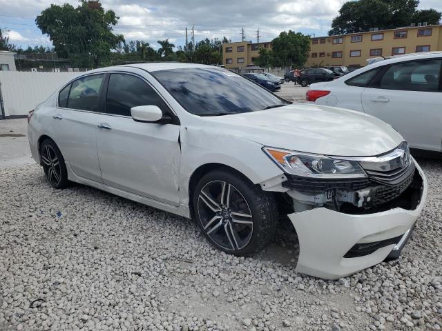 1HGCR2F59GA035305 - 2016 HONDA ACCORD SPORT 白色 照片 4