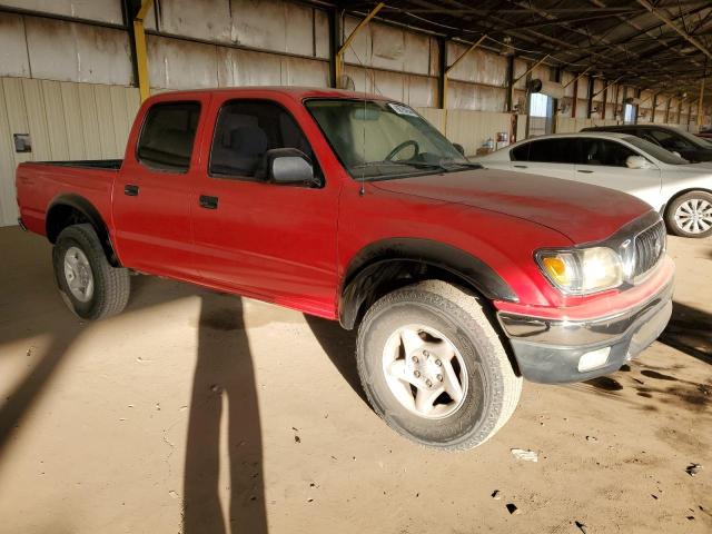 5TEGN92NX1Z814087 - 2001 TOYOTA TACOMA DOUBLE CAB PRERUNNER RED photo 4