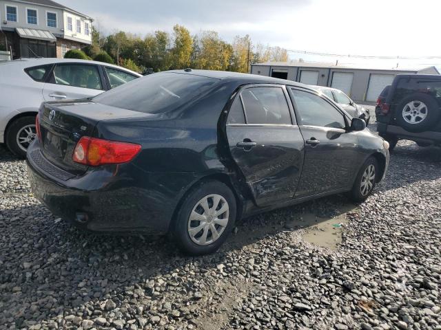 2T1BU4EE3AC252776 - 2010 TOYOTA COROLLA BASE BLACK photo 3