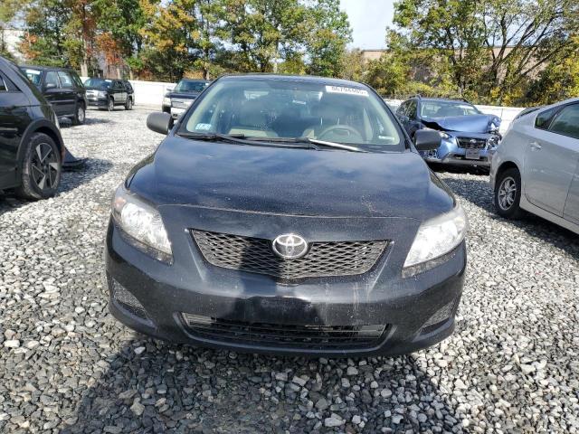 2T1BU4EE3AC252776 - 2010 TOYOTA COROLLA BASE BLACK photo 5