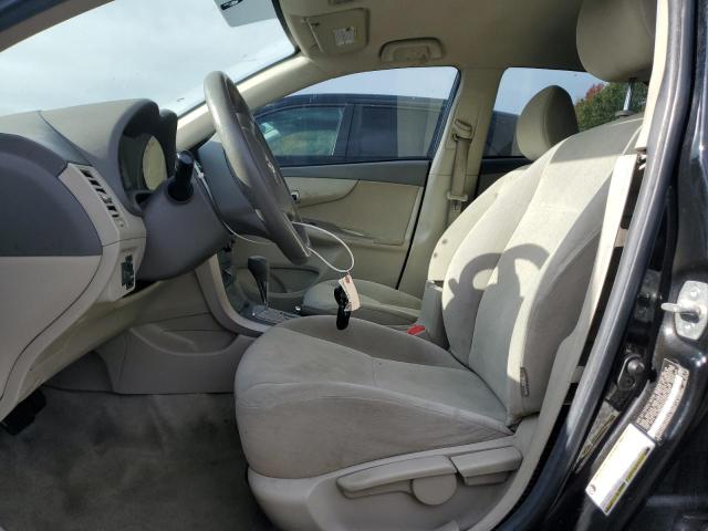 2T1BU4EE3AC252776 - 2010 TOYOTA COROLLA BASE BLACK photo 7