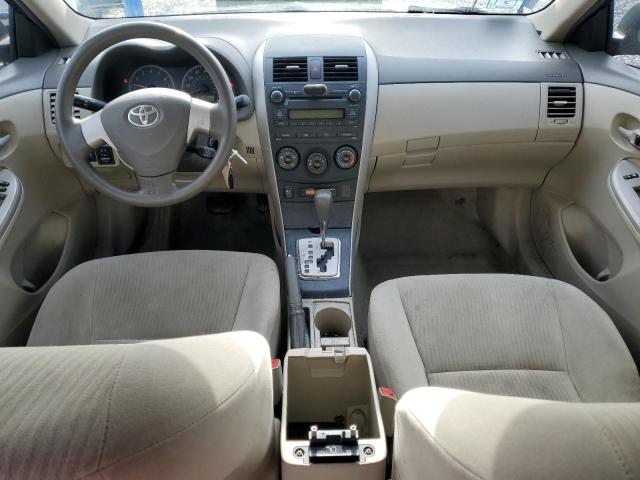 2T1BU4EE3AC252776 - 2010 TOYOTA COROLLA BASE BLACK photo 8