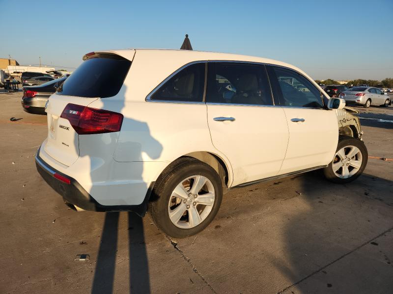 2HNYD2H46BH517211 - 2011 ACURA MDX TECHNOLOGY 白色 照片 3
