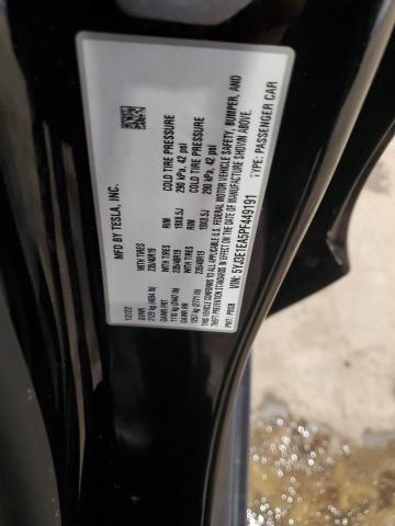 5YJ3E1EA5PF449191 - 2023 TESLA MODEL 3 Siyah fotoğraf 13