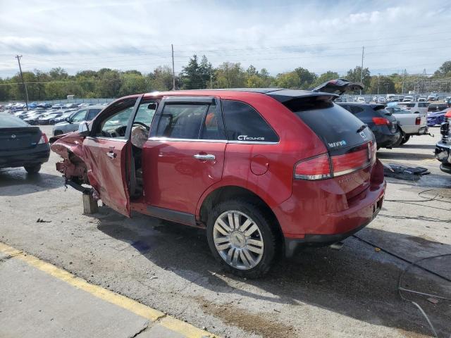2LMDU88C19BJ12529 - 2009 LINCOLN MKX Қызыл фото 2