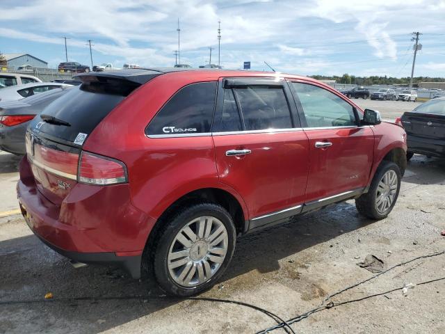 2LMDU88C19BJ12529 - 2009 LINCOLN MKX Қызыл фото 3