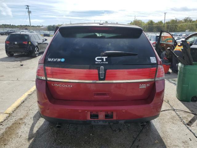 2LMDU88C19BJ12529 - 2009 LINCOLN MKX Қызыл фото 6