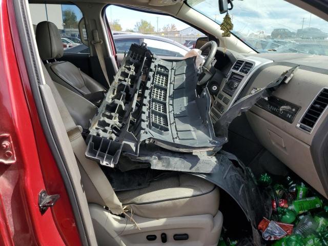 2LMDU88C19BJ12529 - 2009 LINCOLN MKX Қызыл фото 7