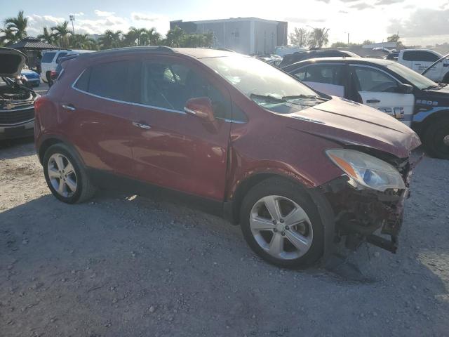 KL4CJASB0FB139647 - 2015 BUICK ENCORE RED photo 4