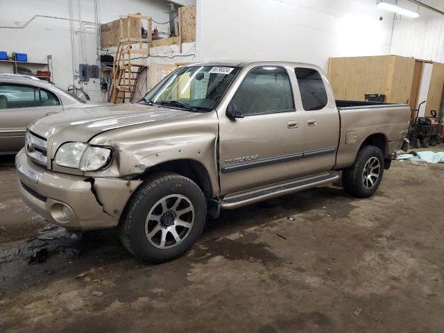 5TBBT44153S437206 - 2003 TOYOTA TUNDRA ACCESS CAB SR5 TAN photo 1
