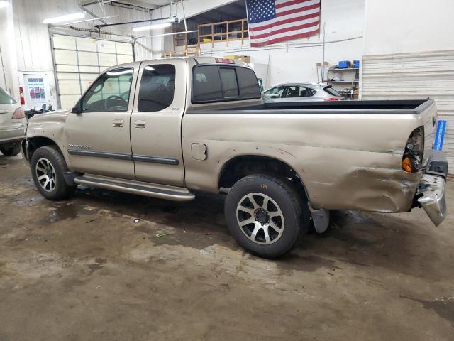 5TBBT44153S437206 - 2003 TOYOTA TUNDRA ACCESS CAB SR5 TAN photo 2