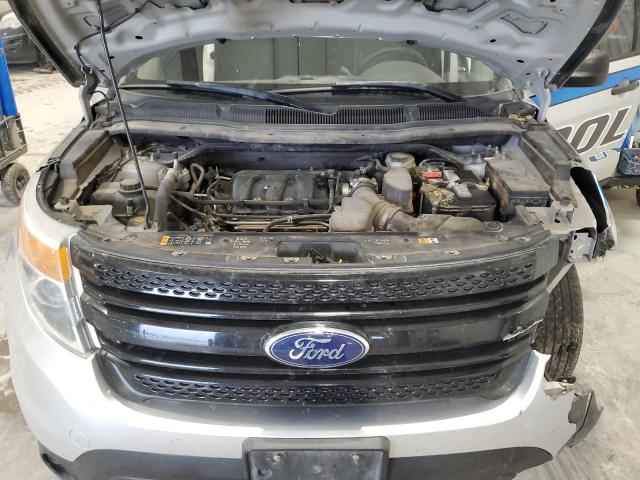 1FM5K8AR9EGB54793 - 2014 FORD EXPLORER POLICE INTERCEPTOR 银色 照片 12