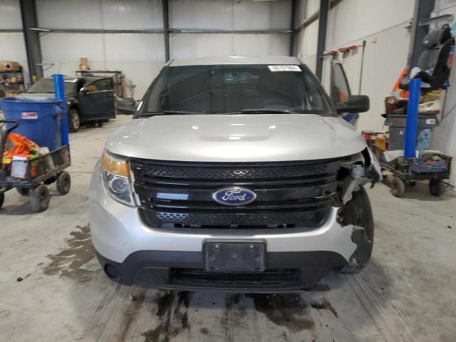 1FM5K8AR9EGB54793 - 2014 FORD EXPLORER POLICE INTERCEPTOR 银色 照片 5