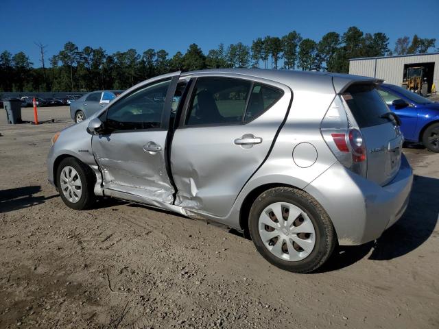 JTDKDTB35D1046526 - 2013 TOYOTA PRIUS C SILVER photo 2