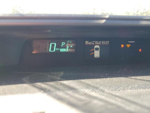 JTDKDTB35D1046526 - 2013 TOYOTA PRIUS C SILVER photo 9