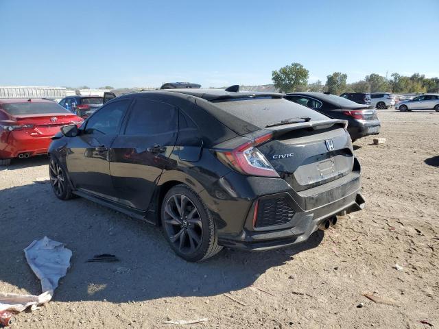 SHHFK7H44JU410919 - 2018 HONDA CIVIC SPORT Чорний фото 2
