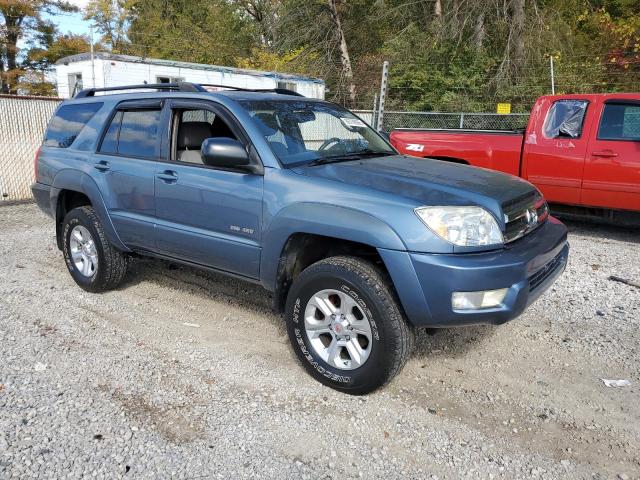 JTEBU14R248018949 - 2004 TOYOTA 4RUNNER SR5 BLUE photo 4