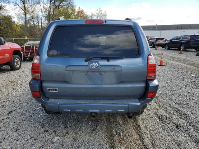 JTEBU14R248018949 - 2004 TOYOTA 4RUNNER SR5 BLUE photo 6