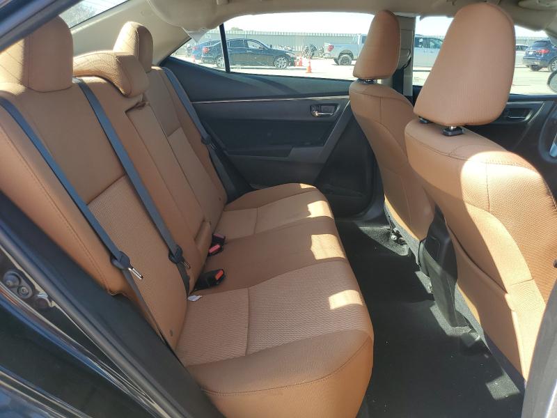 5YFBURHE4GP554028 - 2016 TOYOTA COROLLA L BLACK photo 10