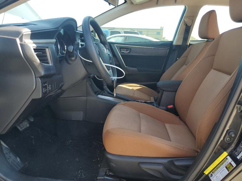 5YFBURHE4GP554028 - 2016 TOYOTA COROLLA L BLACK photo 7