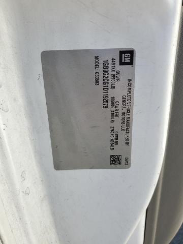 1GB0G2CG1D1192579 - 2013 CHEVROLET EXPRESS G3 WHITE photo 12