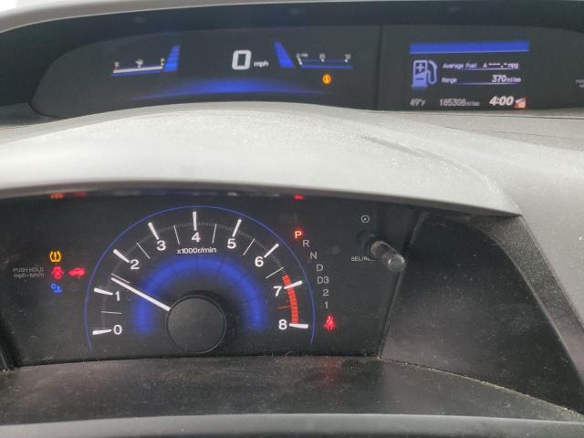 19XFB2F96CE026166 - 2012 HONDA CIVIC EXL ნაცრისფერი ფოტო 9