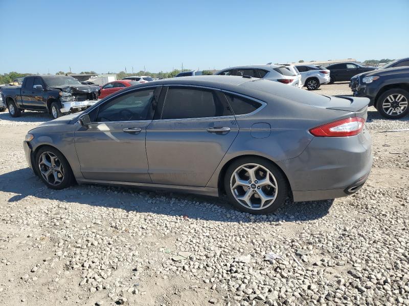 3FA6P0K99DR307017 - 2013 FORD FUSION TITANIUM GRAY photo 2