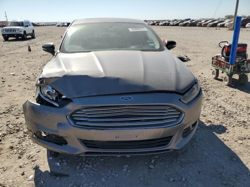 3FA6P0K99DR307017 - 2013 FORD FUSION TITANIUM GRAY photo 5