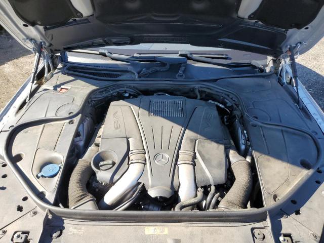 WDDUG8FB2EA028412 - 2014 MERCEDES-BENZ S 550 4MATIC SILVER photo 11
