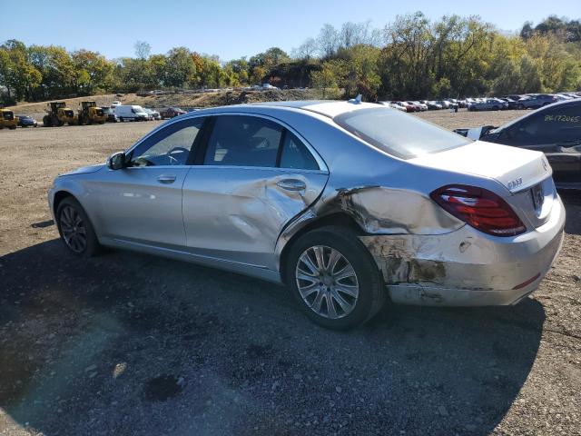 WDDUG8FB2EA028412 - 2014 MERCEDES-BENZ S 550 4MATIC SILVER photo 2