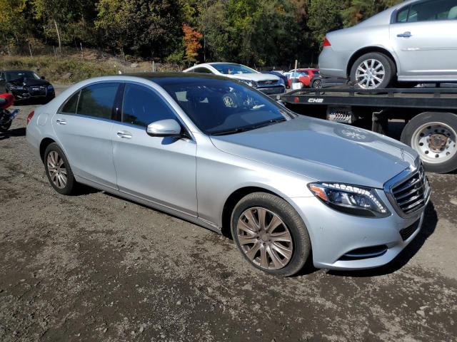 WDDUG8FB2EA028412 - 2014 MERCEDES-BENZ S 550 4MATIC SILVER photo 4
