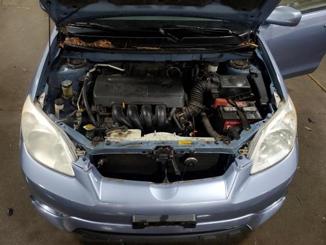 2T1KR32E58C693058 - 2008 TOYOTA COROLLA MA XR BLUE photo 12