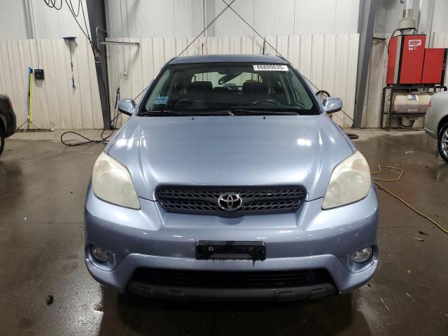 2T1KR32E58C693058 - 2008 TOYOTA COROLLA MA XR BLUE photo 5