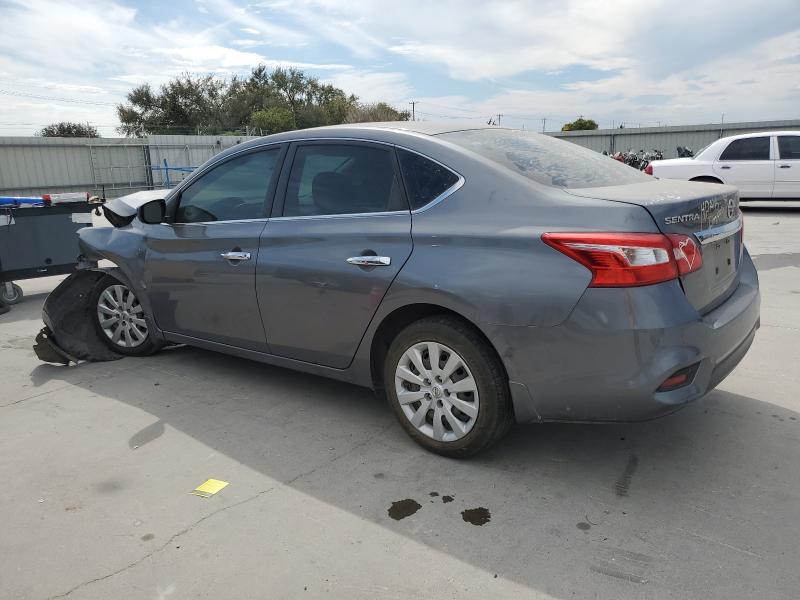 3N1AB7AP4KY428491 - 2019 NISSAN SENTRA S GRAY photo 2