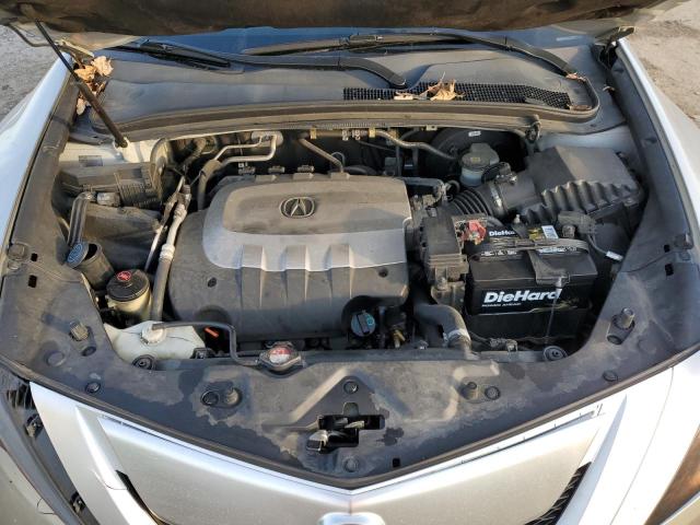 2HNYB1H4XAH502533 - 2010 ACURA ZDX TECHNOLOGY SILVER photo 12