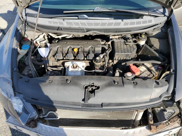 2HGFA16818H302254 - 2008 HONDA CIVIC EX GRAY photo 11