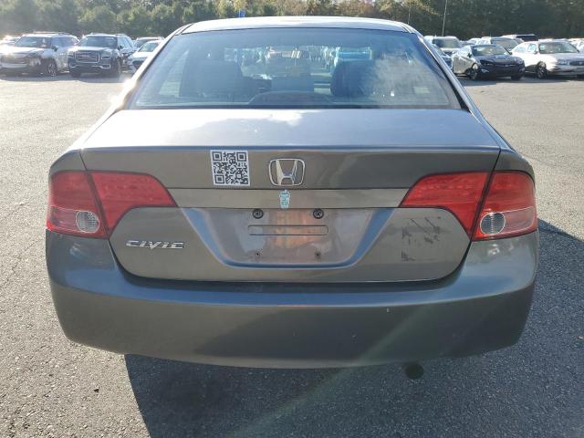 2HGFA16818H302254 - 2008 HONDA CIVIC EX GRAY photo 6