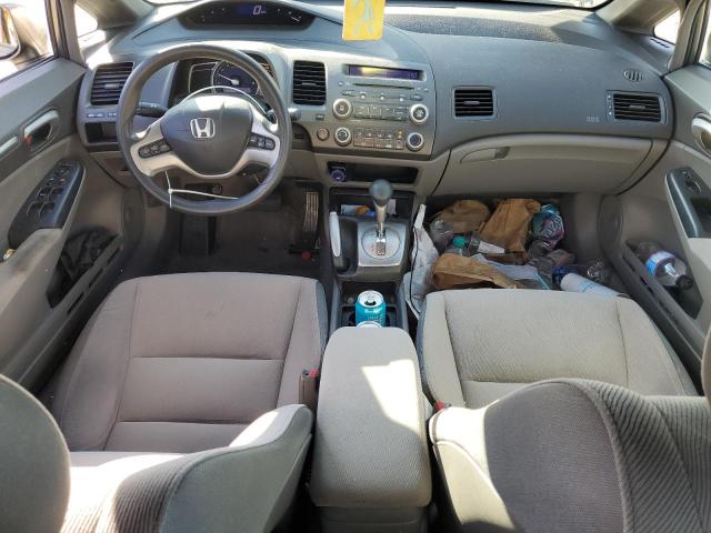 2HGFA16818H302254 - 2008 HONDA CIVIC EX GRAY photo 8