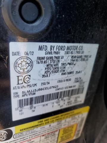 5LMJJ3J56CEL07623 - 2012 LINCOLN NAVIGATOR L BLACK photo 13