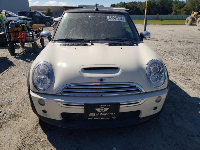 WMWRH33518TU80498 - 2008 MINI COOPER S WHITE photo 5