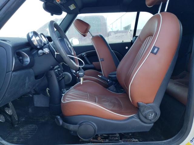 WMWRH33518TU80498 - 2008 MINI COOPER S WHITE photo 7