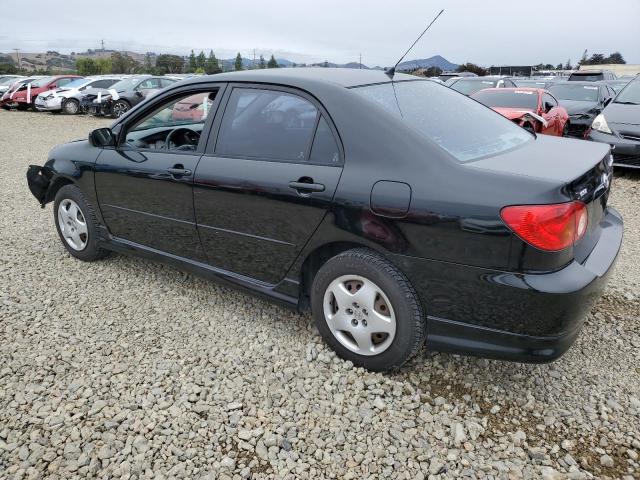 1NXBR32E43Z035870 - 2003 TOYOTA COROLLA CE BLACK photo 2