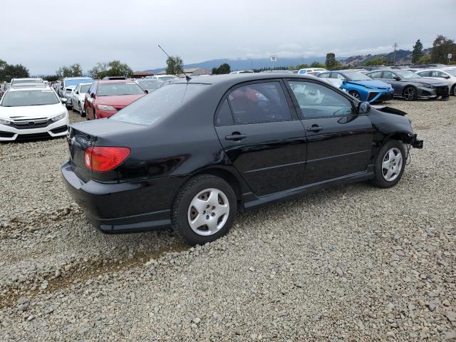1NXBR32E43Z035870 - 2003 TOYOTA COROLLA CE BLACK photo 3