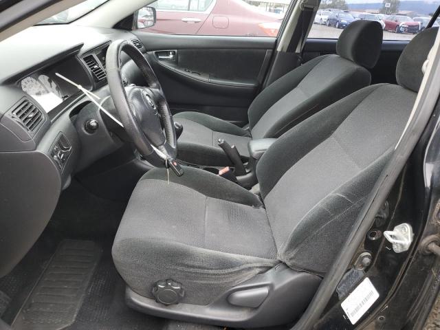 1NXBR32E43Z035870 - 2003 TOYOTA COROLLA CE BLACK photo 7