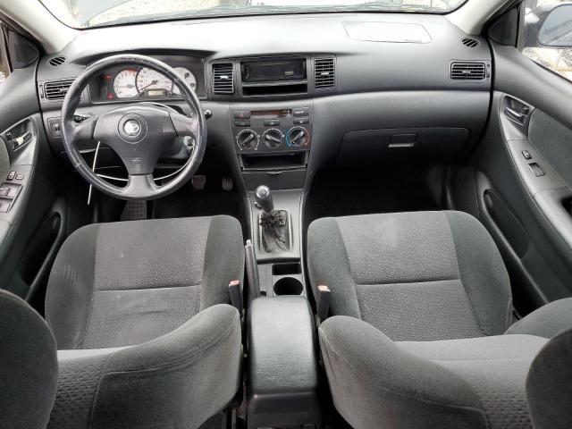 1NXBR32E43Z035870 - 2003 TOYOTA COROLLA CE BLACK photo 8