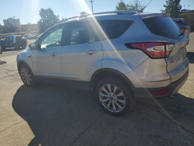 1FMCU9J98HUE25145 - 2017 FORD ESCAPE TITANIUM SILVER photo 2