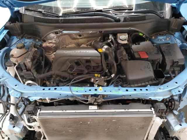 KL77LHEP2SC143010 - 2025 CHEVROLET TRAX 1LT BLUE photo 12